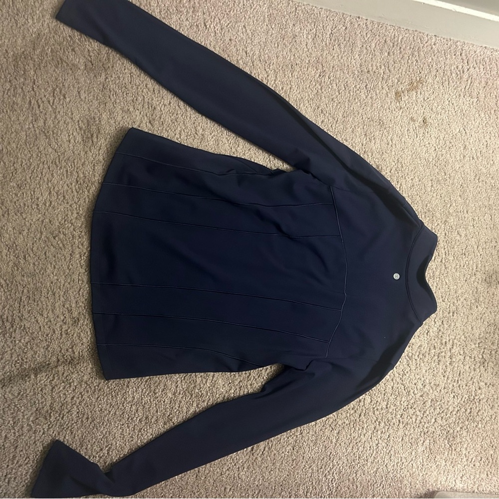 Calia Navy Blue Active Wear Full-Zip Jacket Size Large - Picture 3 of 4